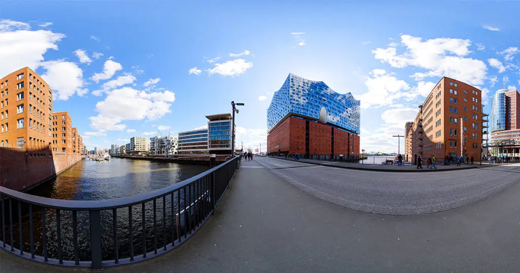 Erleben Sie Hamburg aus ungewöhnlichen Perspektiven im 360-Grad-Rundgang!