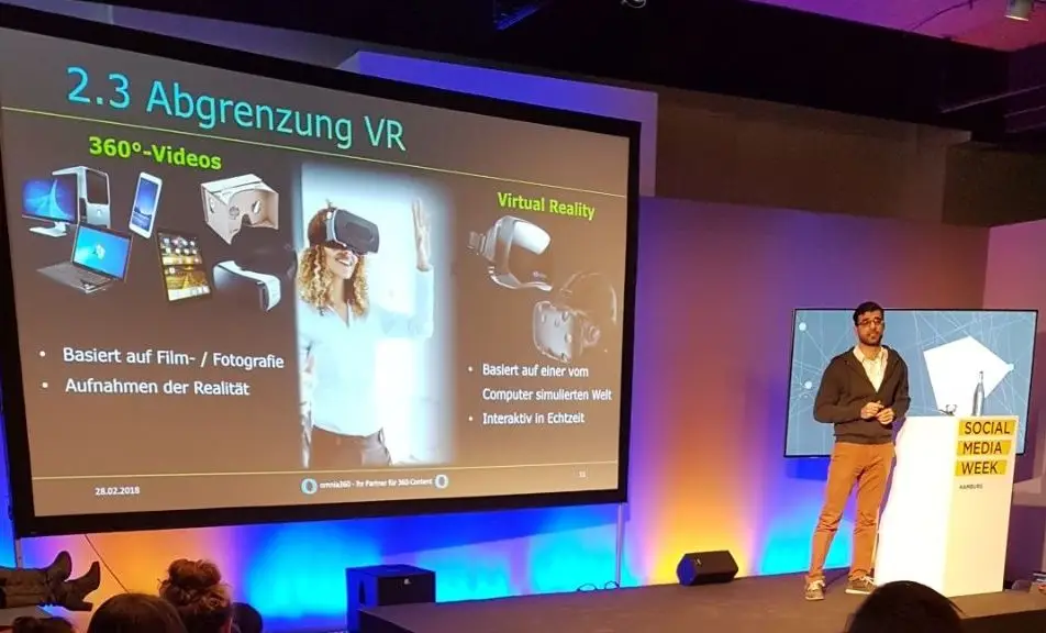 Speaker Virtual Reality