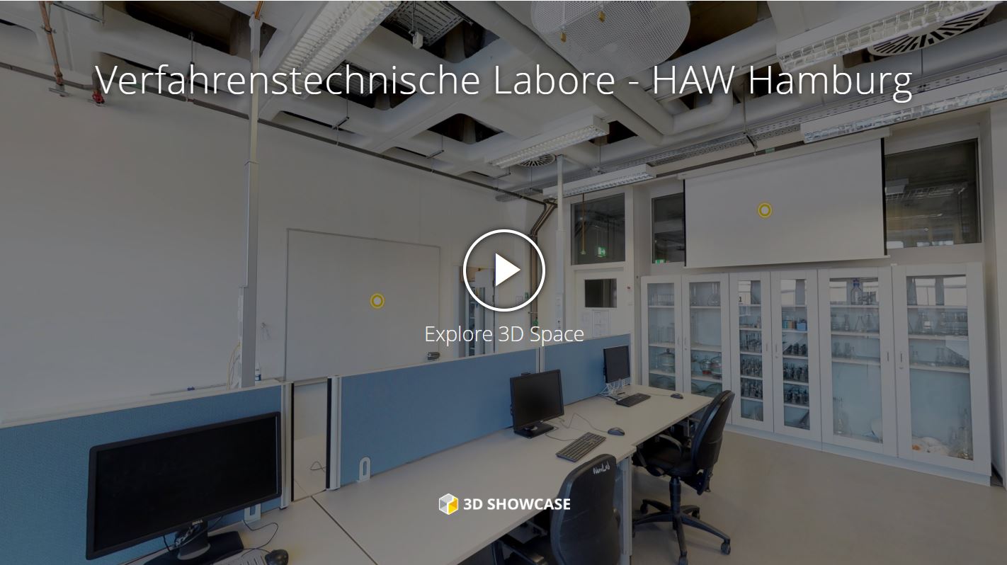 Labore der Fakultät Life Sciences an der HAW Hamburg im virtuellen Rundgang