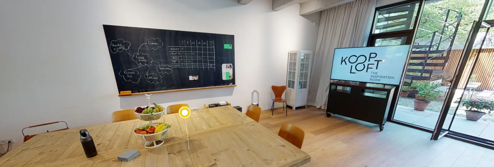 Das Kooplopft setzt auf einen 3D-Rundgang, um die Mietlocation online noch besser zu präsentieren