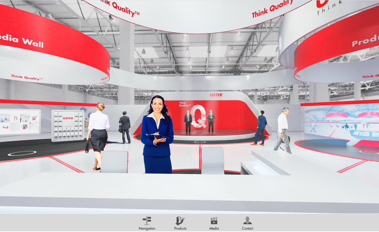 3D-Showroom: Uster Technologies