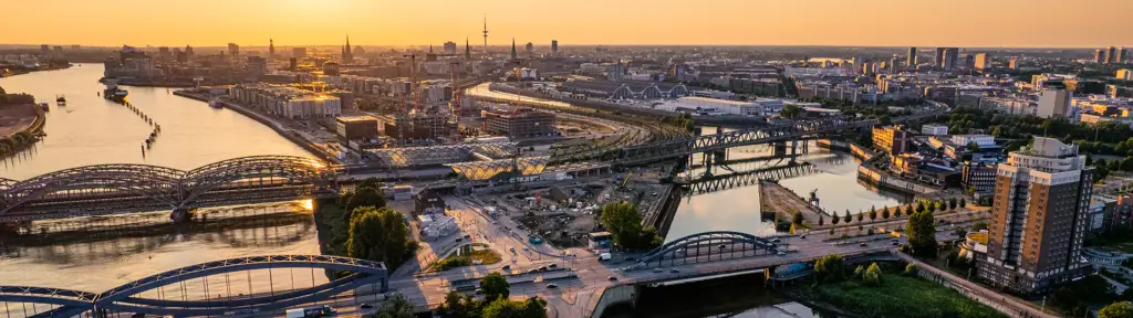 Hamburg von oben