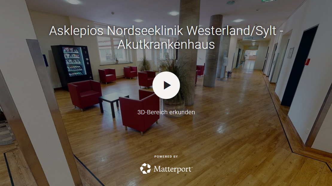 Starten Sie den virtuellen Rundgang durch das Akutkrankenhaus mit Klick auf das Bild.